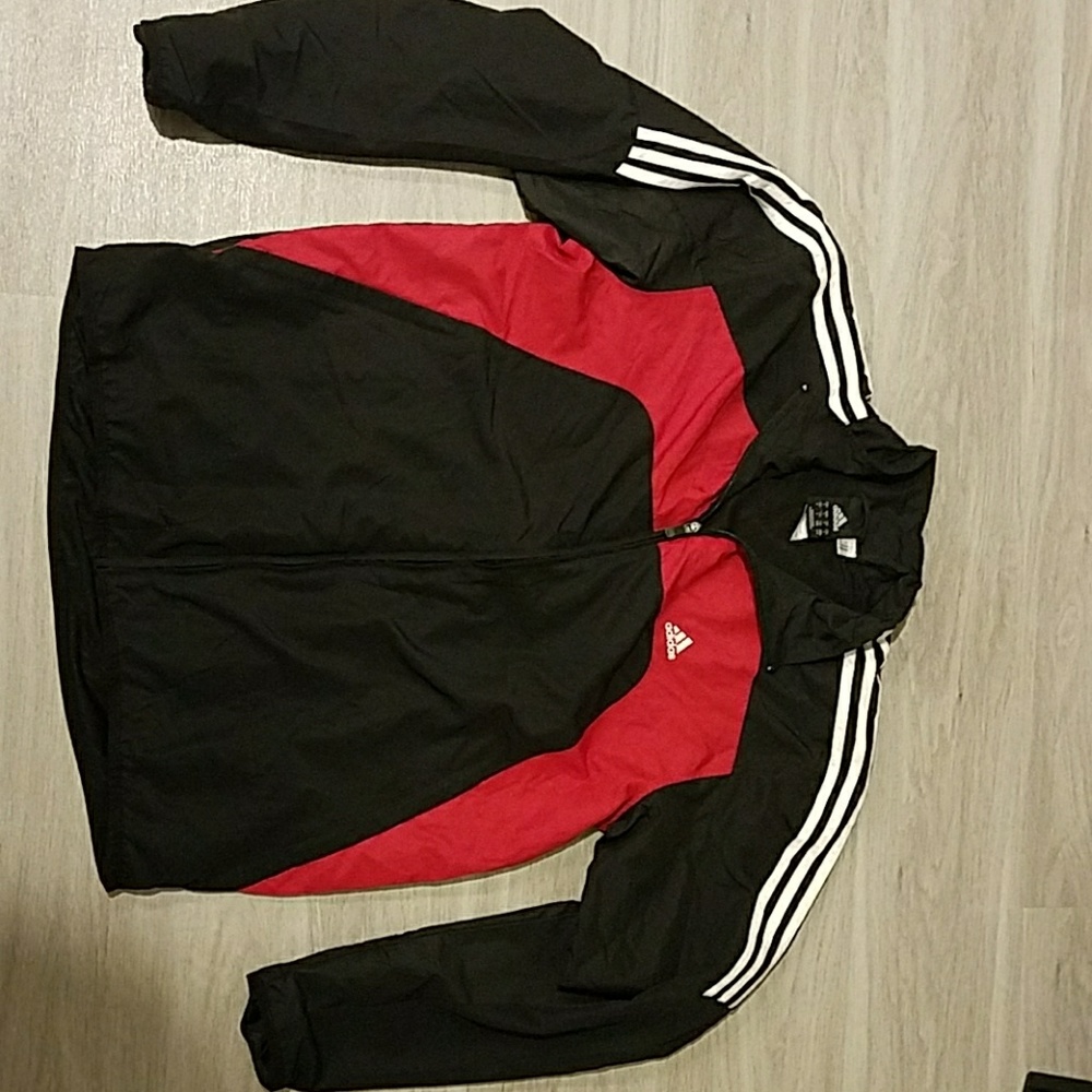 Adidas full zip running jacket